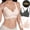 13713-2PC-B, variant on Women's Jelly Push Up Bra, Seamless Wireless Bra, Comfortable Full Coverage Wirefree T-Shirt Bra Qeldulk