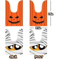 thumbnail image 4 of 100 Uds. Bolsas de golosinas de Halloween, bolsa de dulces, bolsa de truco o trato para niños, lindas bolsas de regalo para fiesta de Halloween con Orejas de conejo Sincero Electrónica, 4 of 4
