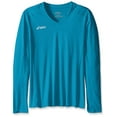 thumbnail image 2 of ASICS Girls Roll Shot Jersey, Blue, Big Kids (8-20), M, 2 of 6