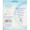 thumbnail image 4 of Biberon Dr Browns Options+ Estándar 8 Oz Pack 3 Transparente Transparente, 4 of 5