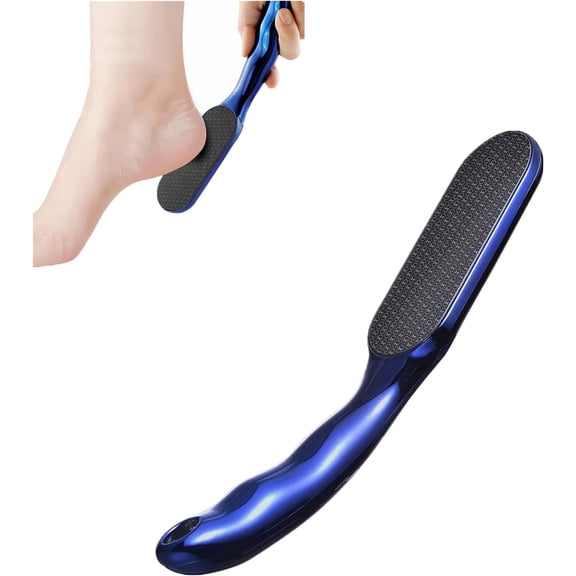 Veinsgrain Foot File,Veins Grain Foot File, Glass Beyond The Cream Foot File with Non-Slip Ergonomic Handle to Remove Hard and Dead Skin Foot Scrubber, Professional Foot Care Tools for Smooth Feet