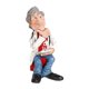 thumbnail image 2 of Escultura de resina Zulema Figura Doctor Estatuas Rojo 65x85x135cm, 2 of 8