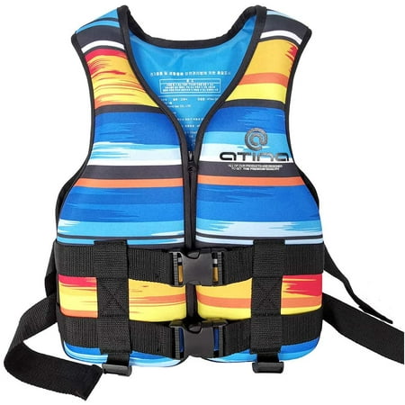 Kids Life Jackets,Buoyancy Swim Vest-Adjustable Safety Children Float ...