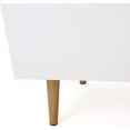 thumbnail image 6 of ZXNYH Rowan Wood TV Stand, White Matte / Oak Finish, 6 of 9
