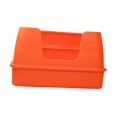 thumbnail image 1 of Foldable Large Cat Litter Box with Open Top, Cat Litter Box, Cat Bed Sturdy Cat Orange, 1 of 9