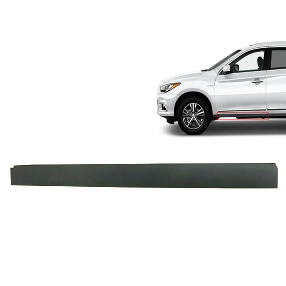 2016 2017 2018 2019 2020 Compatible with Infiniti QX60 Door Molding Left Rear Lower Trim Driver Side