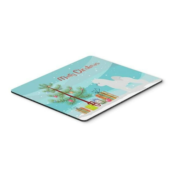Carolines Treasures Bichon Frise Merry Christmas Tree Mouse Pad - Hot Pad or Trivet