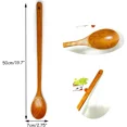 thumbnail image 2 of Extra Long Handle Wooden Spoon -19.7 inch Wooden Kitchen Utensils Wood Stirring Wood Soup Cooking Mixing Hardwood Cookware, 2 of 4