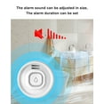thumbnail image 4 of Détecteur Intelligent de Fuite d'Eau, Trousse d'Alarme de Fuite d'Eau : 1 Sirène Intelligente + 5 Capteurs de Fuite, avec Alertes par Application et Son Réglable à 100 dB, pour Égouttement Ou Inondation dans la Cuisine, la Salle de Bain, le sous-Sol (Wi‐Fi 2,4 g), 4 of 6