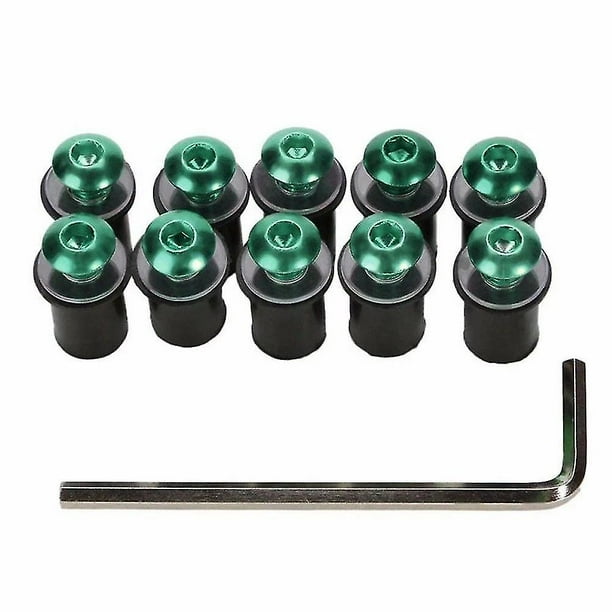 Accesorios para motocicletas, reemplazo de tornillo para parabrisas de motocicleta