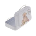 thumbnail image 4 of GROWTH TANK Fashion Metal Box Suitcase Decorative Storage Box Container Floral Decor Christmas Party Gift, 4 of 9