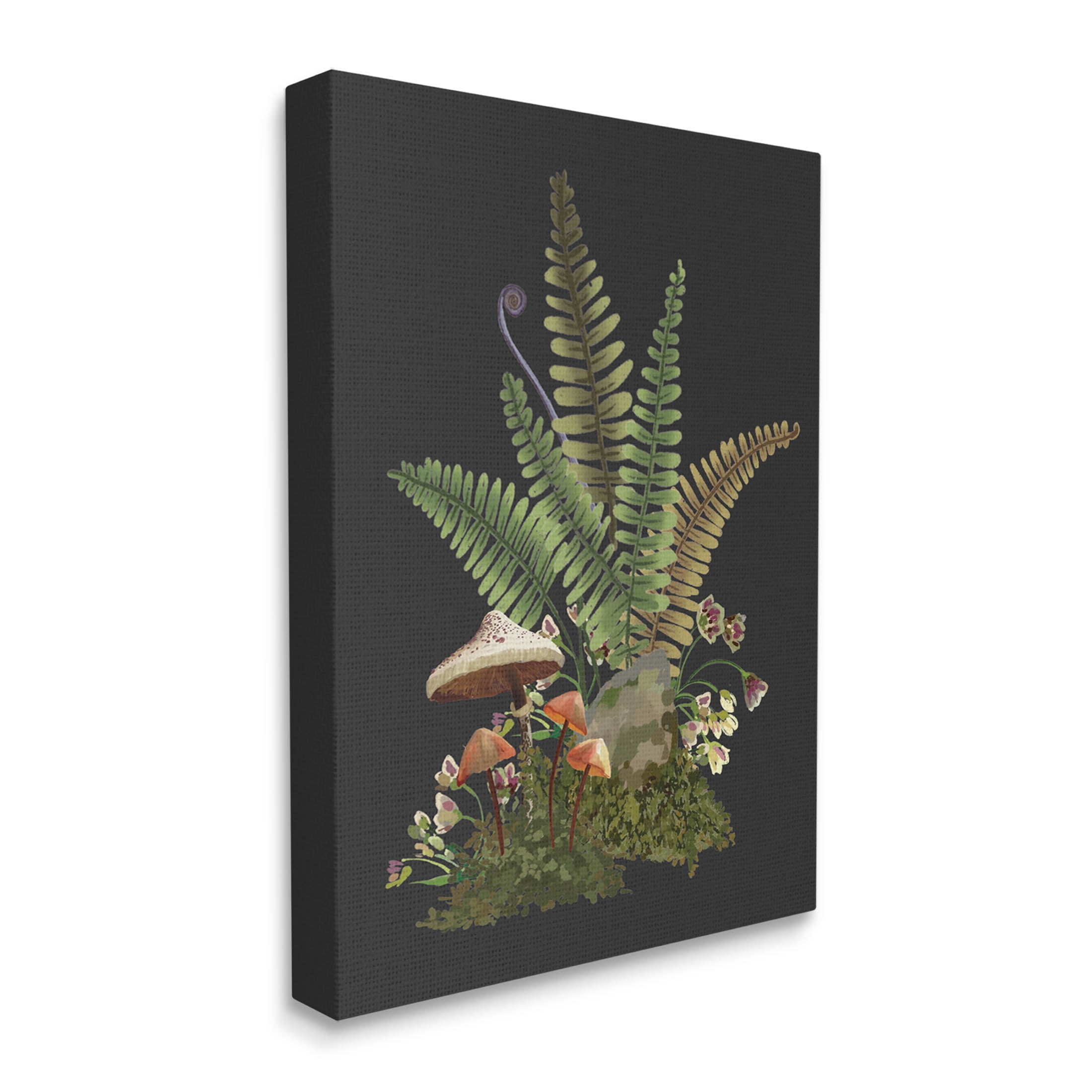 Sprouting Woodland Botanicals Botanical & Floral Graphic Art Gallery Wrapped Canvas Print Wall Art