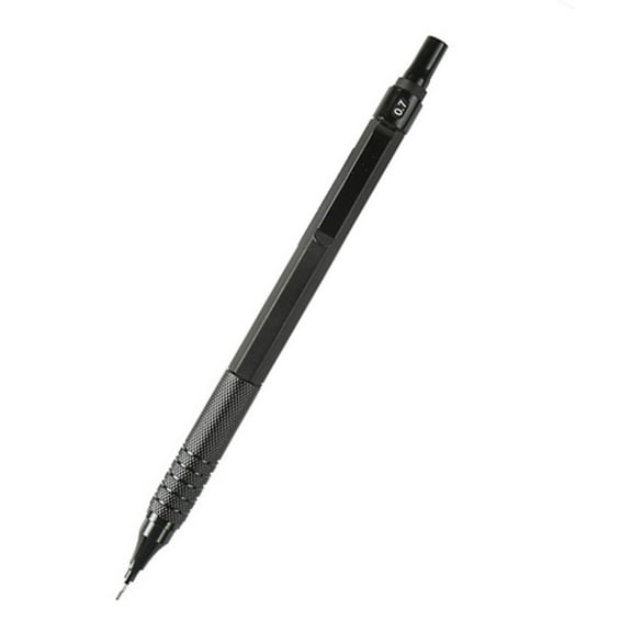 Sylvtty Mechanical Pencil Metal Art Drafting Pencil with HB Refill 0.3/0.5/0.7/0.9/2.0mm Lead Pencil for Drawing Writing Sketching