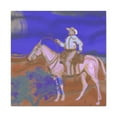 thumbnail image 2 of Cowboy on Horseback - Canvas, 2 of 25