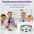 thumbnail image 6 of JunYeShi Multi-Language Translator - Accurate offline Translation for Traveling and Meetings - Simultaneous Interpretation in 138 Languages - Ideal for Global Communication, 6 of 6