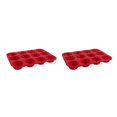thumbnail image 1 of Monstrate Molde de silicona para pastel, molde para hornear en microondas, molde para pastel de queso, Chocolate, Muffin, molde para muffin de No.05 2Conjunto, 1 of 6