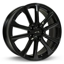 RTX Arai 17x7 5x114.3 ET42 CB67.1 Gloss Black Wheel
