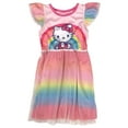 thumbnail image 2 of Hello Kitty Toddler Girl Flutter Sleeve Fantasy Nightgown Pajamas, 2 of 5
