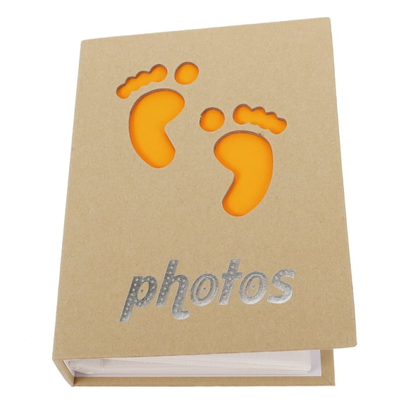 Baby Photo Album With 100 Pockets for Recording Moments 6 inch