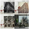thumbnail image 2 of Old Fashid Shower Curtains Retro Building Church Castle Bathtub r Hanging Curtain Bath Accessories Polyester Fabric, 2 of 7