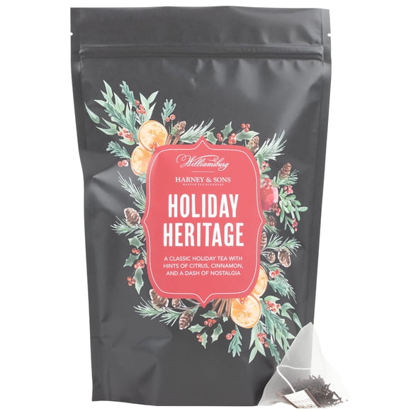 Té Harney & Sons Holiday Heritage Negro 50 sobres