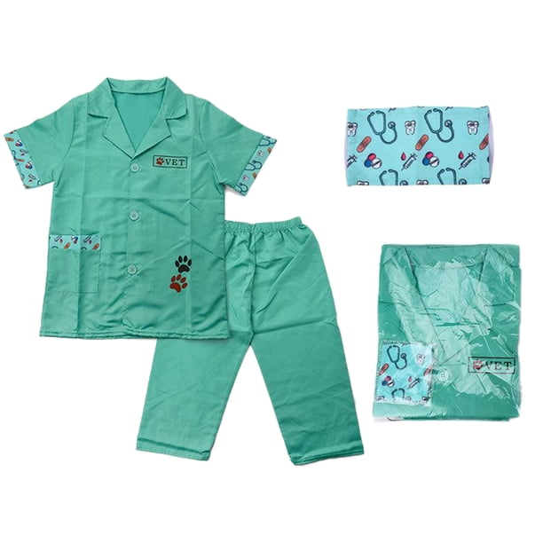 Disfraz de enfermera Cosplay divertido educativo uniforme juego Sunnimix Disfraz de doctor para niños