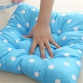 thumbnail image 4 of Round Seat Cushions for Chairs,Polka Chair Cushion,Retro Chair Seating Cushion Set,Vintage Polka Dots Big Plain Circular Round Forms Nostalgic Girlish(Blue 16*16in)from ANMUYUM, 4 of 8