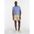 thumbnail image 2 of George Men's & Big Mens Classic Fit Striped Short Sleeve Crewneck T-Shirt, Sizes S-5XL, 2 of 5