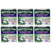 Mentholatum Nighttime Maximum Strength Vaporizing Rub - 1.76 Oz, 6 Pack