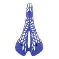 thumbnail image 1 of Langgg Lightweight Plastic Saddle Road Mountain Bike Saddle Seat PVC blue, 1 of 8