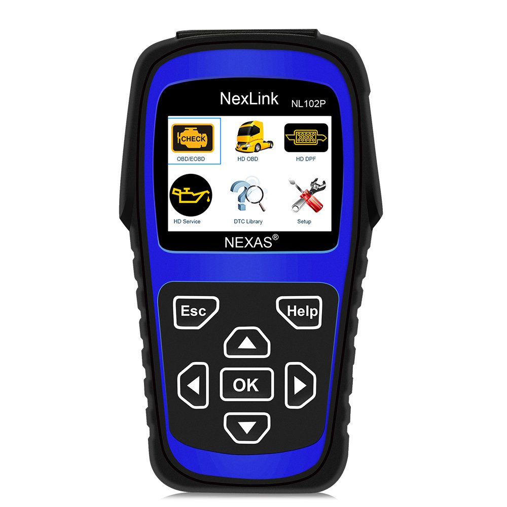 Nexas NL102 Plus HD Scanner for Heavy Duty Trucks DPF Regeneration for