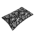 thumbnail image 2 of Fotbe Hand Drawn Snake Pillow Cases - Envelope Closure - Luxury, Extra Soft, Cooling Pillow Covers - Wrinkle, Fade, Stain Resistant-16"x24", 2 of 8