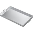 thumbnail image 1 of 28 inch Stainless Steel Flat Top Gas Grill Griddle Replacement for Blackstone 2-Burner Propane Fueled Grill Improved New Rear Grease Management System (Improved Version), 1 of 7