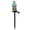Light Blue, variant on Solar Resin Garden Light Outdoor Waterproof Landscape Ambient Lamp Lawn House Shape Ground Stake Light