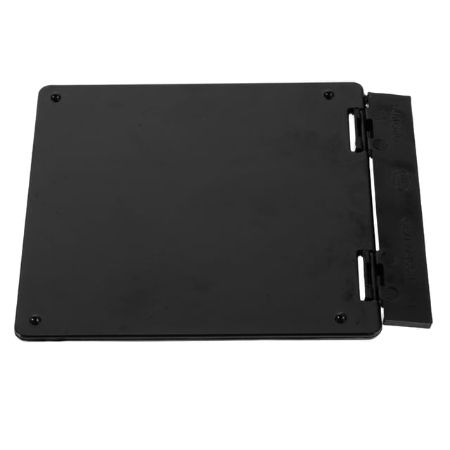 WEUVEB Protector De Cerradura De Puerta Plástico Negro Con Cubierta Antilluvia Para Electrónico