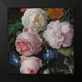 thumbnail image 2 of Heem, JD 20x20 Black Modern Framed Museum Art Print Titled - Classic Floral III, 2 of 5