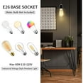 thumbnail image 3 of Farmhouse Black Plug in Pendant Light 13.1ft Hanging Light Lamp Kit Metal Cage Lampshade Lighting Fixtures with on/off Switch for Kitchen Bedroom Living Room, 3 of 10