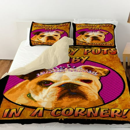 Manual Woodworkers & Weavers Sassys Dog Baby Duvet Cover