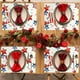 thumbnail image 2 of Manteles individuales de lino del Día de la Independencia (4 unidades) | Manteles de mesa rojos, blancos y azules resistentes al calor y duraderos | 30 x 45 cm, decoración para fiestas, cocina, 2 of 5