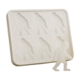 thumbnail image 5 of Bigfoot Silicone Ice Cube Mold, 6-Cavity Sasquatch Shape Tray for Whiskey Cocktail Freezer Chocolate Baking DIY, 5 of 6