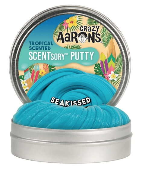 Sunsational 2.75" Tin Crazy Aaron's SCENTsory Scented Thinking Putty Trop... 