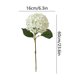 thumbnail image 3 of Flores artificiales de hortensia Ramo de hortensias artificiales para decoración del hogar Arreglo floral artificial realista para jarrón Hortensia de seda de aspecto natural para centro de mesa de, 3 of 6
