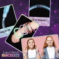 thumbnail image 4 of Piano Potato Glow in The Dark Liquid Glitter Bracelet Maker Kit, DIY Jewelry Craft Set for Girls Kids Ages 6-12, Makes 12 Bracelets, 4 of 9