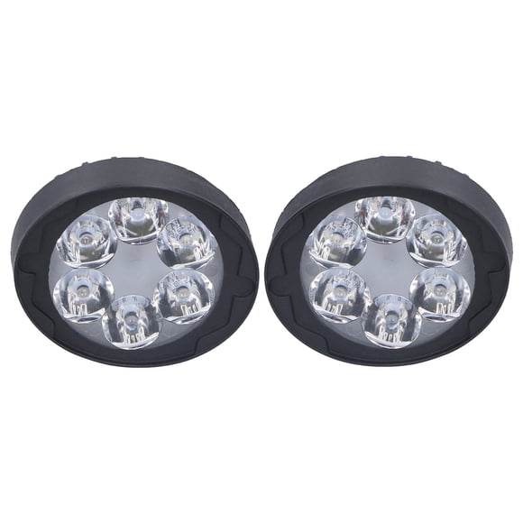 Focos para espejo retrovisor, 2 piezas, 12 V, 6 LED, focos para retrovisor en forma de V, los mejores de su clase
