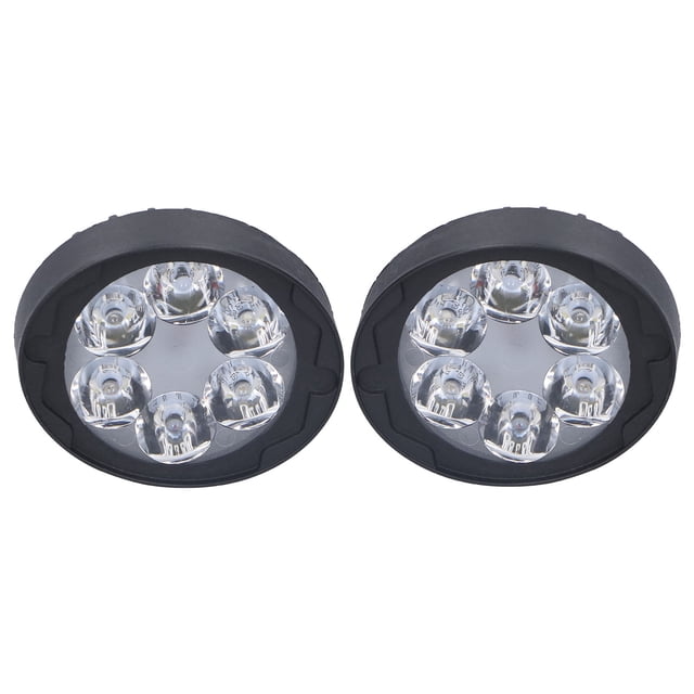 Focos para espejo retrovisor, 2 piezas, 12 V, 6 LED, focos para retrovisor en forma de V, los mejores de su clase