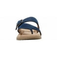 thumbnail image 5 of Eastland Tahiti II Women's Leather Thong Sandals Color: Navy Size: 7, 5 of 5