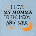 thumbnail image 3 of Inktastic I Love My Momma to the Moon and Back Baby Burp Cloth, 3 of 3