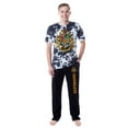 thumbnail image 5 of Harry Potter Mens' Hogwarts All Houses Sleep Pajama Set, 5 of 5
