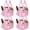 Pink, variant on 4 Pcs Mesh Shower Caddy Portable Large Quick Dry Shower Caddy Basket with Deeper 8 Pockets and 2 Handles Hanging Bag for College Dorm Room(Navy Blue)