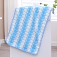 thumbnail image 3 of Toalla De Mano De Poliéster Toalla facial de forro polar coral azul de 35 x 75 cm, gruesa y suave, para el hogar, para baño, cocina y limpieza de manos (1 unidad) JASKFLY, 3 of 8